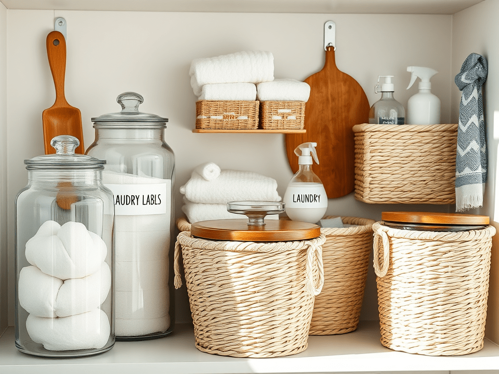 Laundry Room Organization